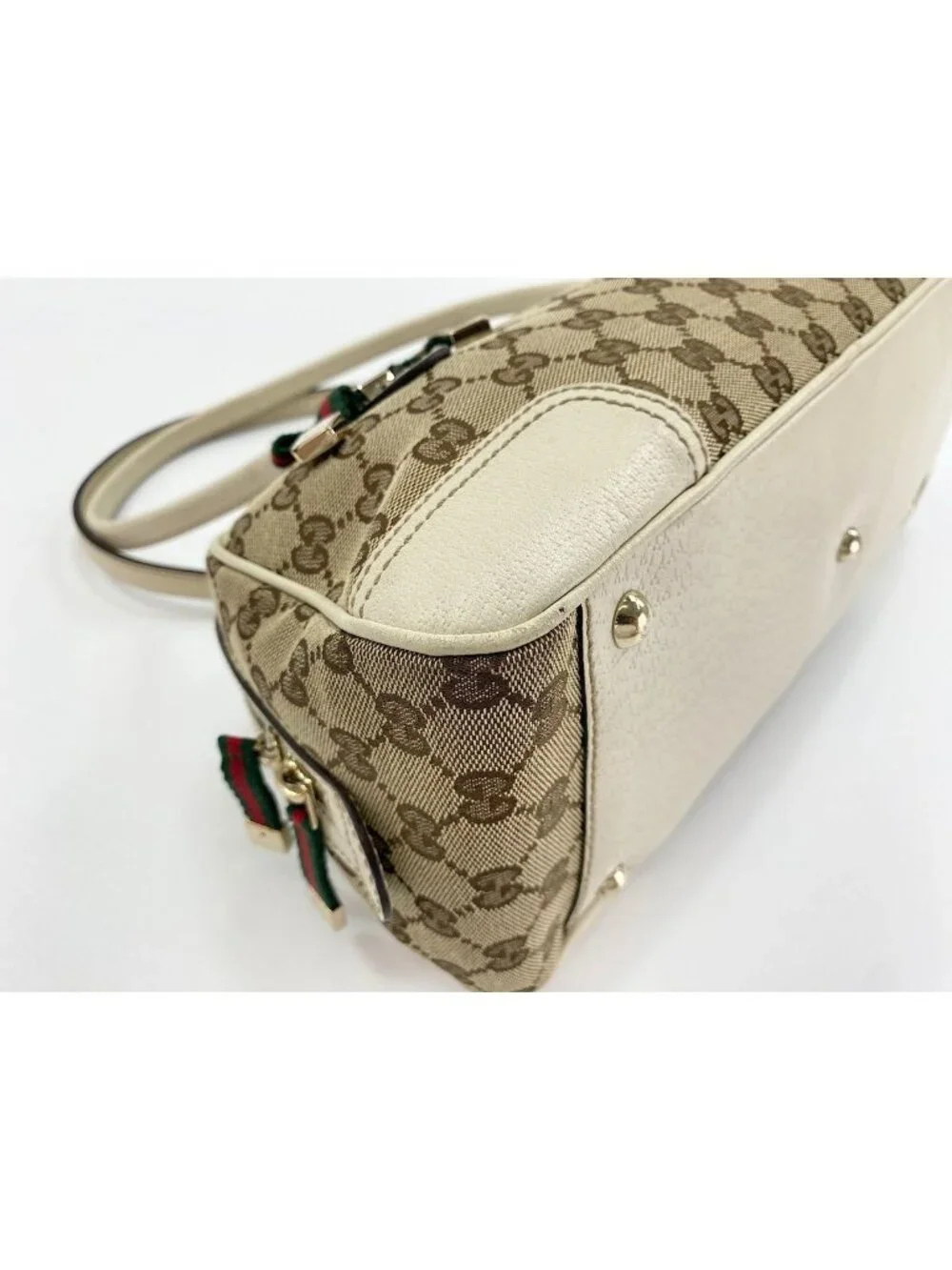★SOLD★ Gucci Handbag GG Canvas Princi Mini - Picture 7 of 10